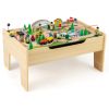 78 Pieces Activity Railway Playset for Kids Aged 3+
