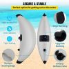 Kayak Outrigger Stabilizers, 2 PCS, PVC Inflatable Outrigger Float with Sidekick Arms Rod, Standing Float Stabilizer System Kit for Kayaks, Canoes