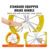 Fish Tape Fiberglass, 492 ft, 5/16 in, Duct Rodder Fishtape Wire Puller, Cable Running Rod with Steel Reel Stand, 3 Pulling Heads